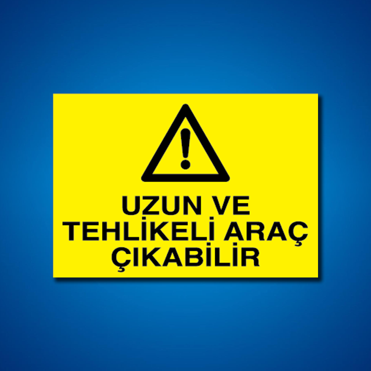 İş Makinesi İş Güvenliği Etiketleri