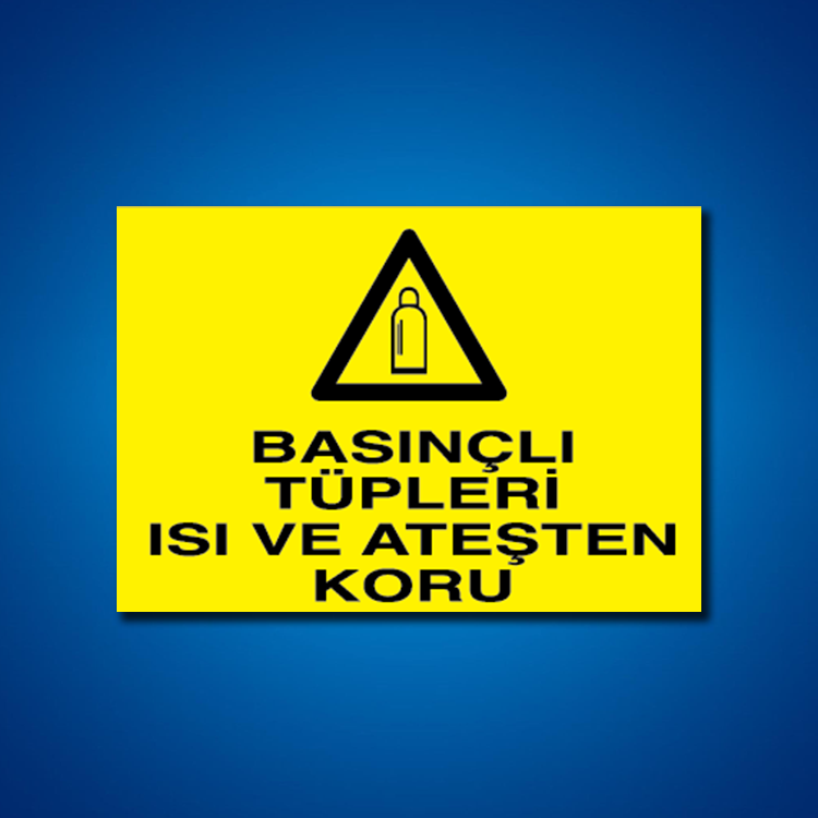 Tüpler İş Güvenliği Etiketi