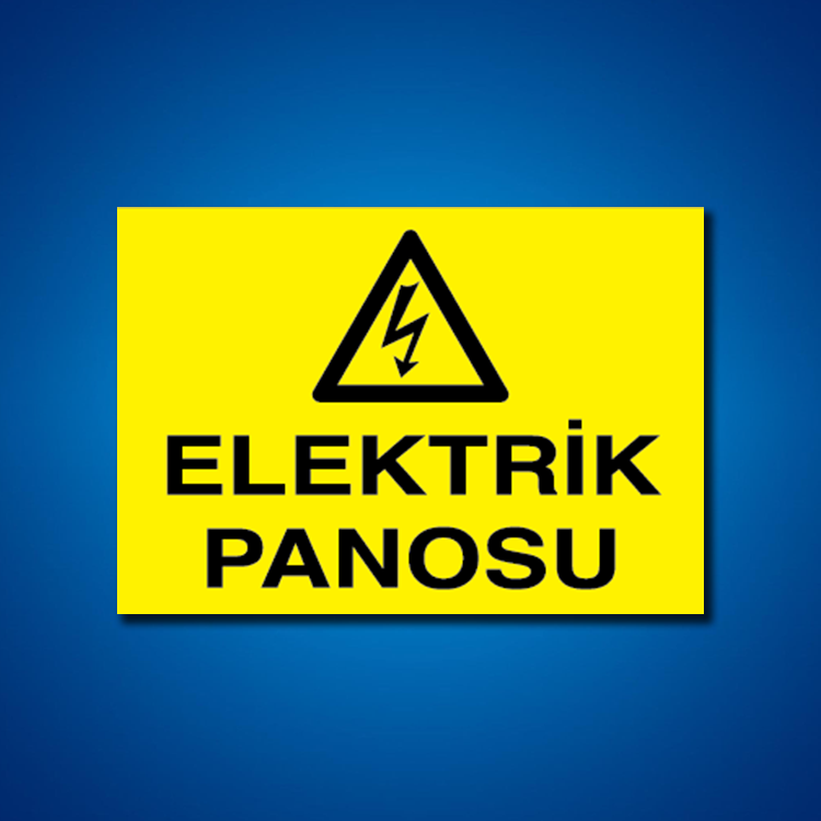 Pano İş Güvenliği Etiketleri
