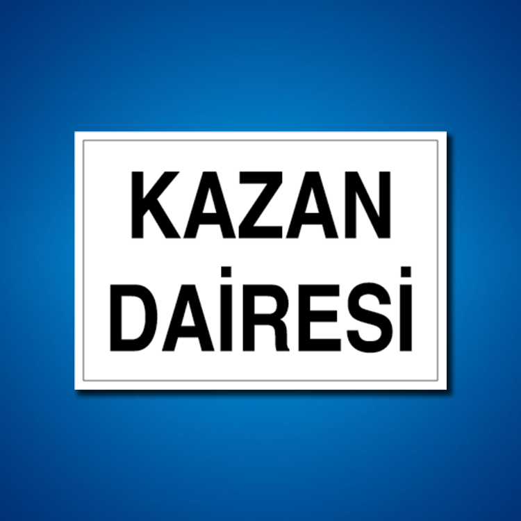 Kazan Dairesi İş Güvenliği Etiketleri