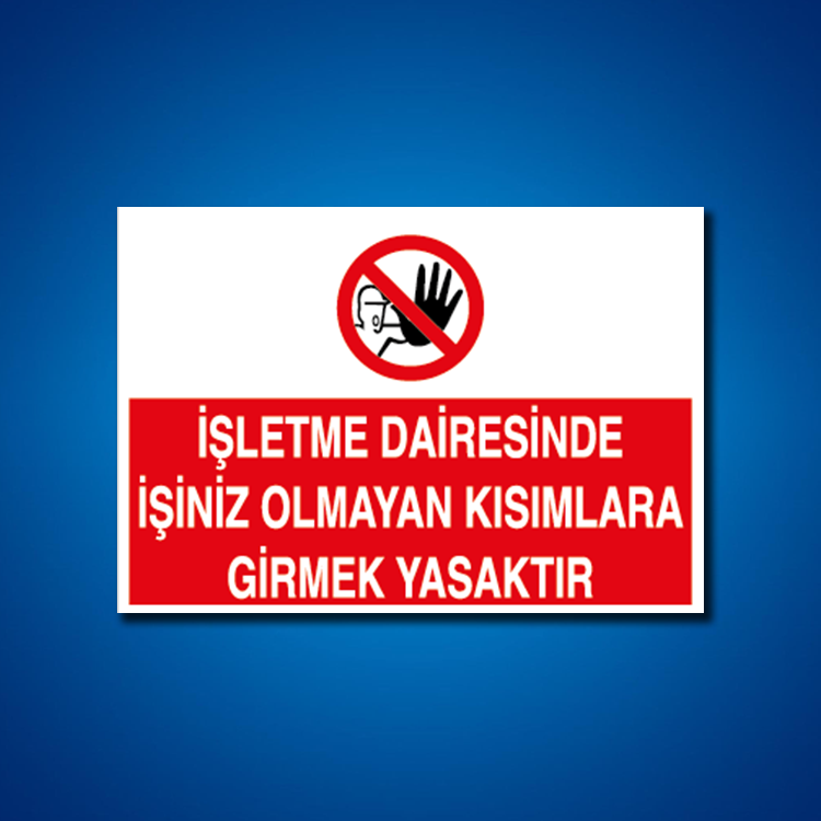 Giriş-Çıkış İş Güvenliği Etiketleri