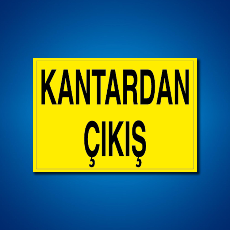 Şoför Araç Kantar Yaya İş Güvenliği Etiketleri