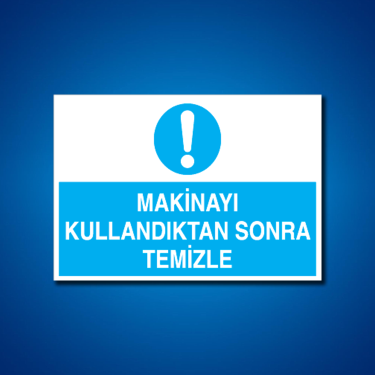 Bakım Arıza Ayar Ve Yağlama Etiketleri