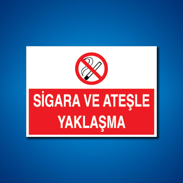 Ateş Ve Alev Uyarı İşaretleri