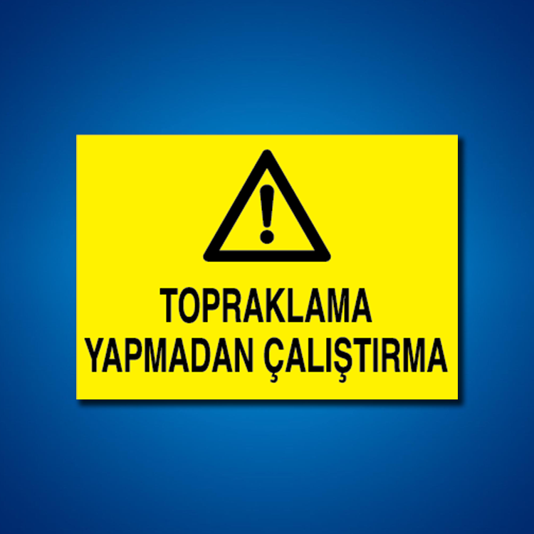 Elektrik İş Güvenliği Etiketleri