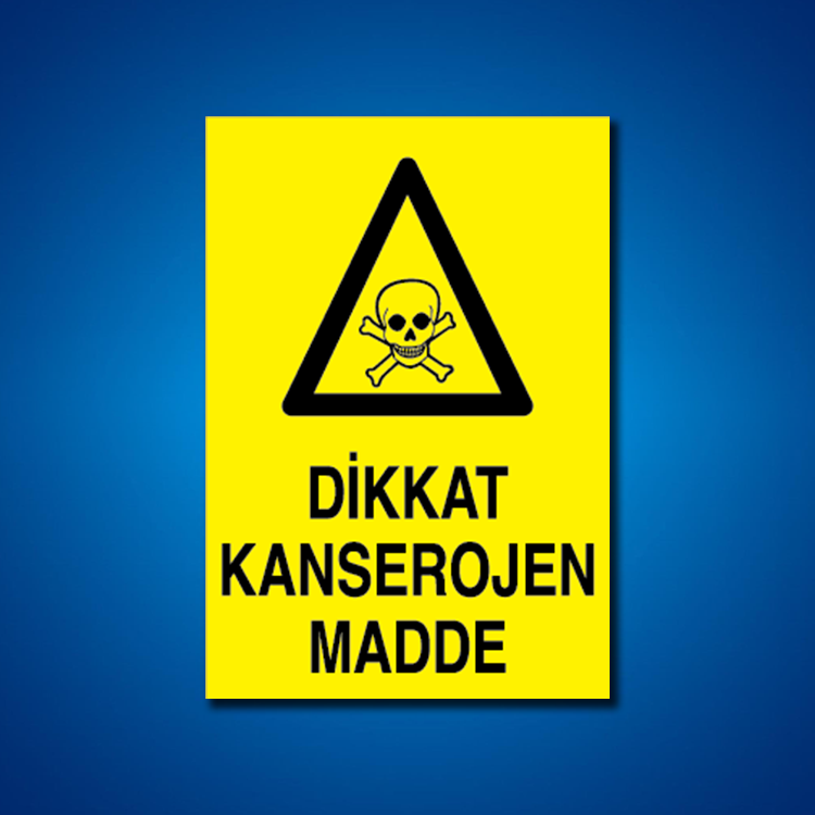 Tehlileli Madde-Ortam İş Güvenliği Etiketleri