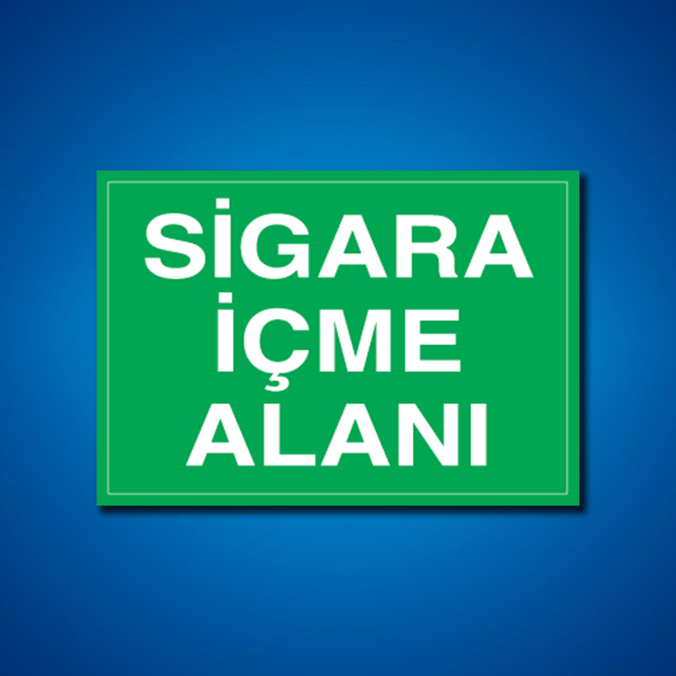 Sigara İş Güvenliği Etiketleri