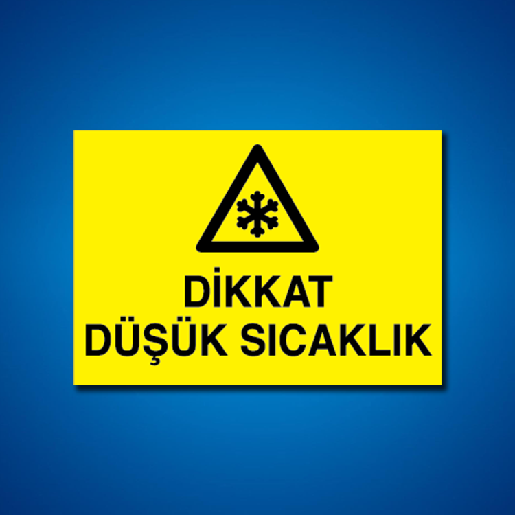 Hava-Su-Isı İş Güvenliği Etiketleri