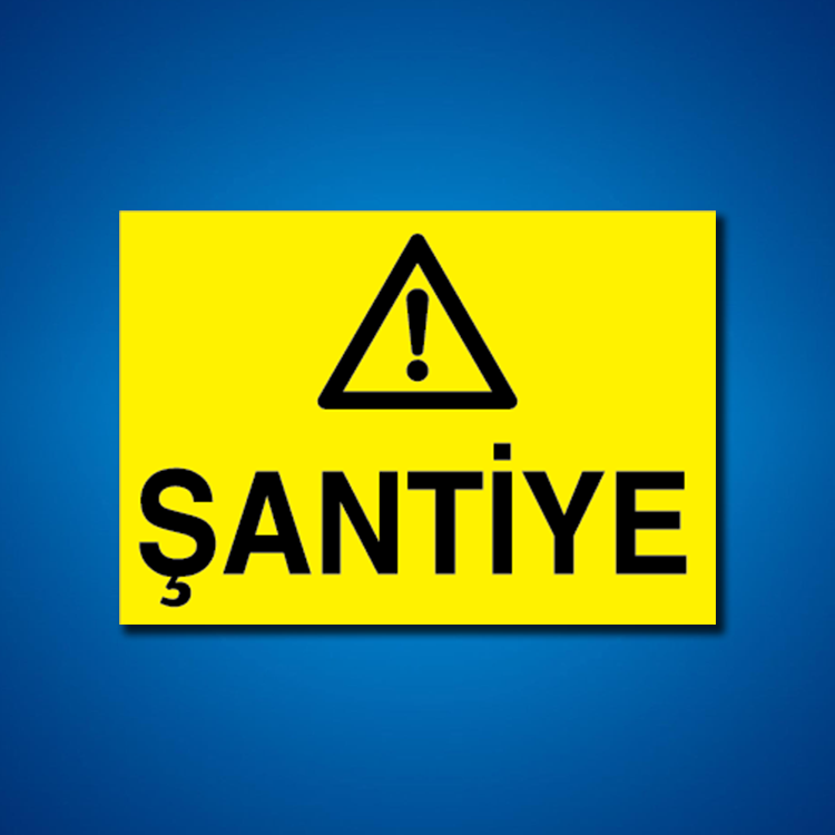 Şantiye İş Güvenliği Etiketleri