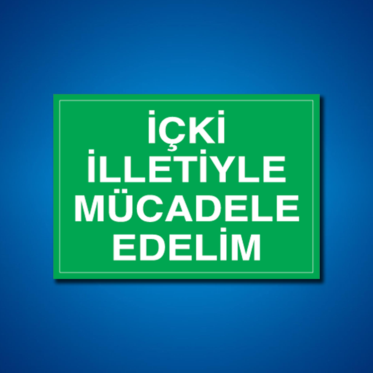 Alkol İş Güvenliği Etiketleri