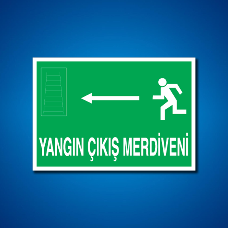 Yangın Çıkışı Etiketleri