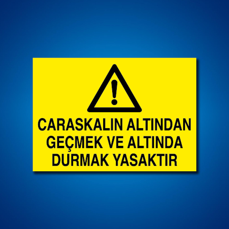 Caraskal İş Güvenliği Etiketi