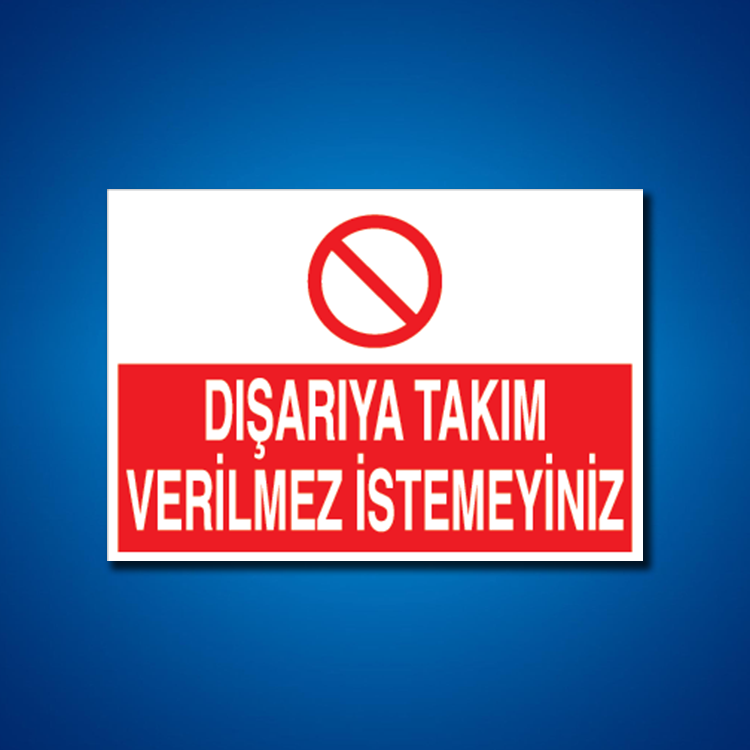 Alet-Tezgah-Malzeme Etiketleri