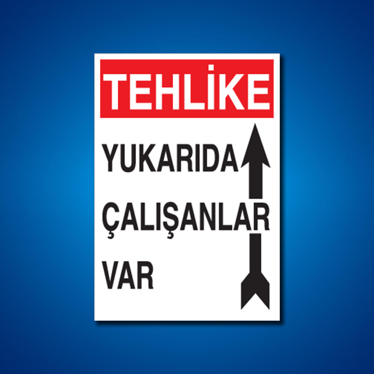 İnşaat İş Güvenliği Etiketleri
