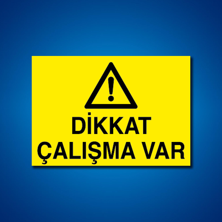 Makine İş Güvenliği Etiketleri