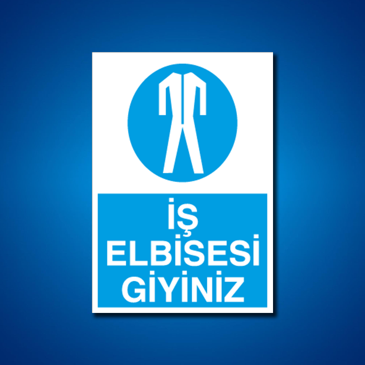 İş Elbisesi İş Güvenliği Etiketleri