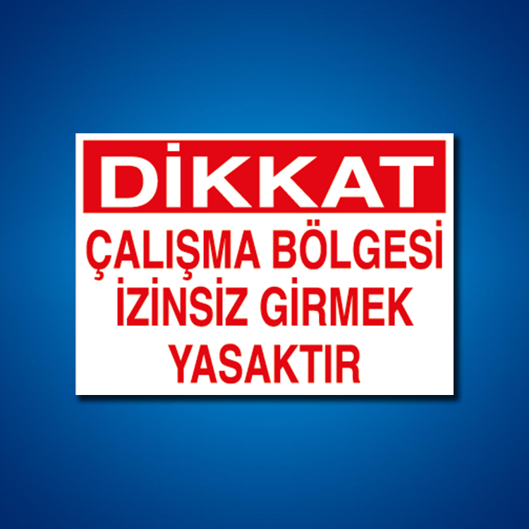 Giriş-Çıkış İş Güvenliği Etiketleri