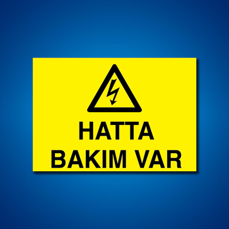 Elektrik İş Güvenliği Etiketleri