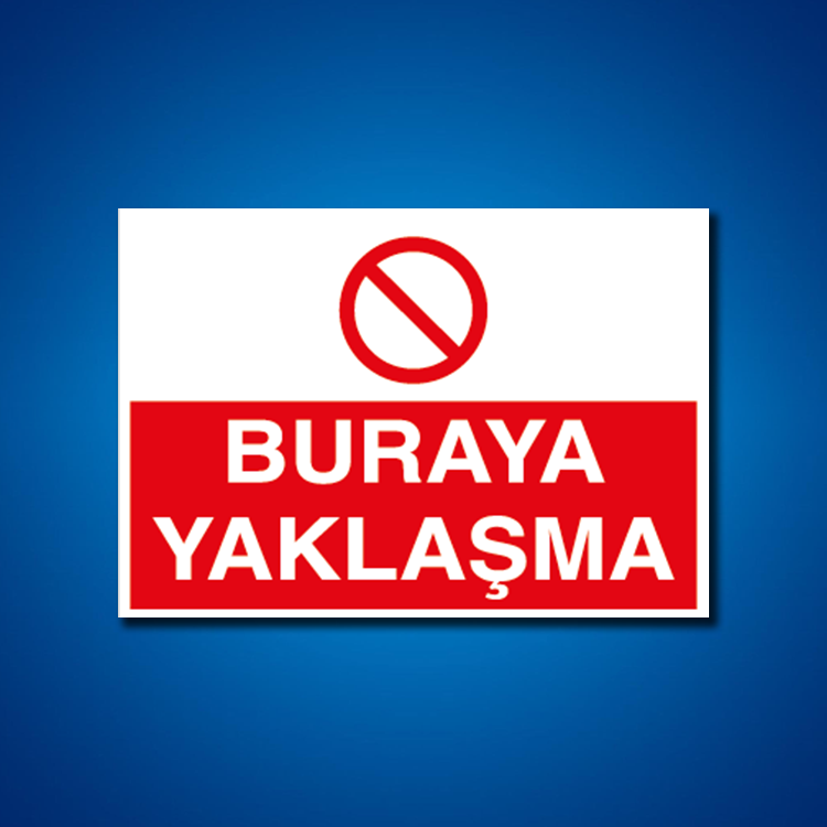 Makine İş Güvenliği Etiketleri