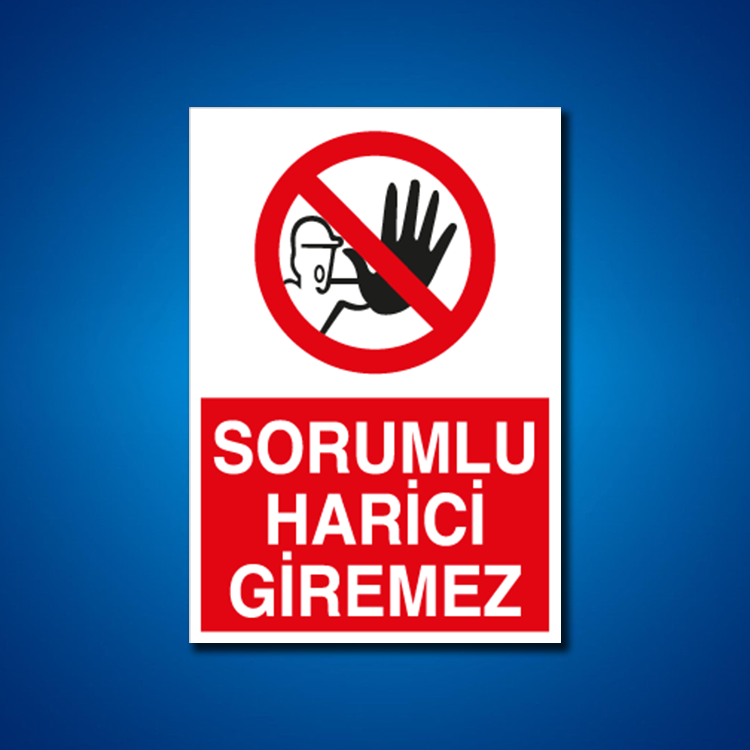 Giriş-Çıkış İş Güvenliği Etiketleri