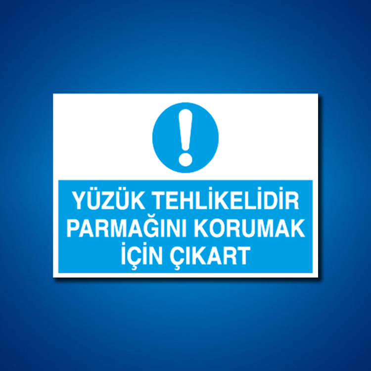 El Koruma İş Güvenliği Etiketleri