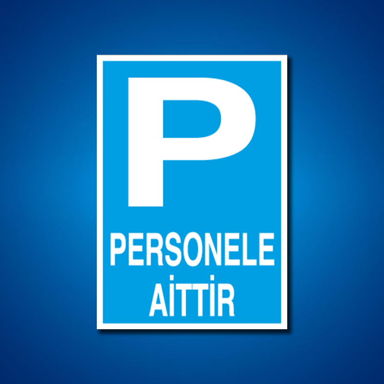 Park İş Güvenliği Etiketleri