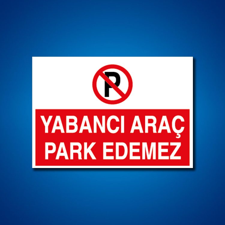 Park İş Güvenliği Etiketleri