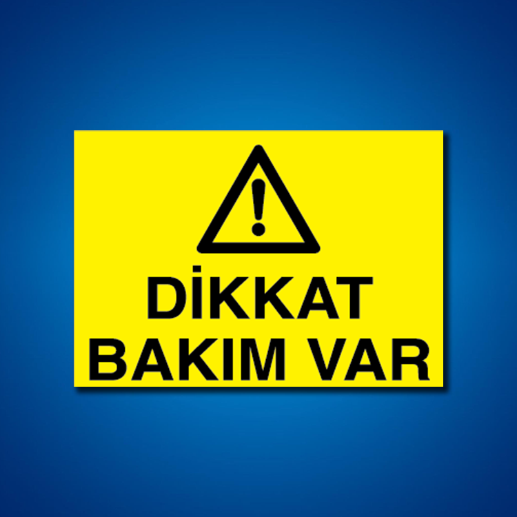 Bakım Arıza Ayar Ve Yağlama Etiketleri
