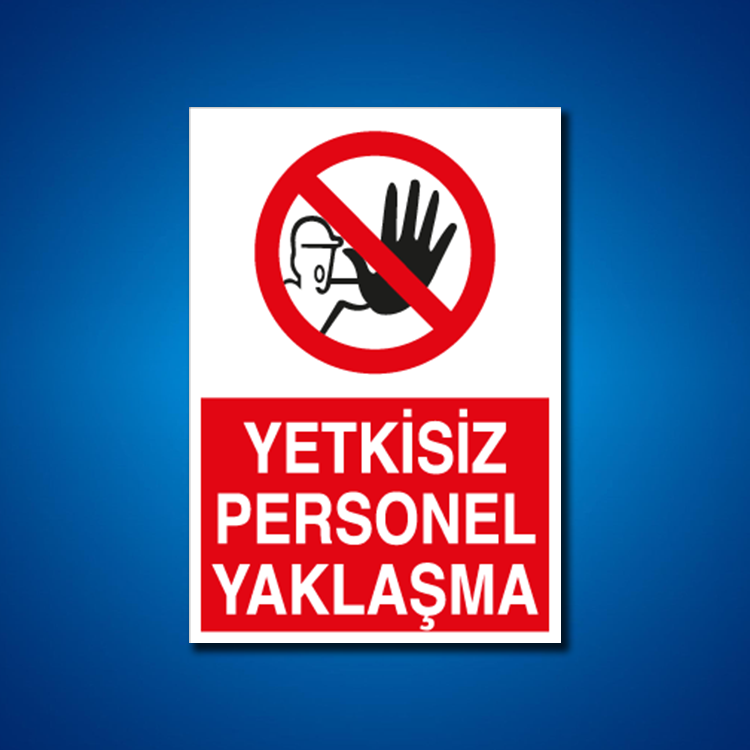 Giriş-Çıkış İş Güvenliği Etiketleri