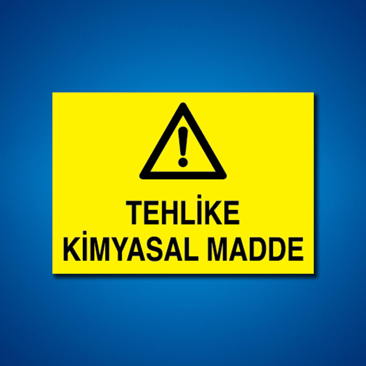 Kimyasal Maddeler İş Güvenliği Etiketleri