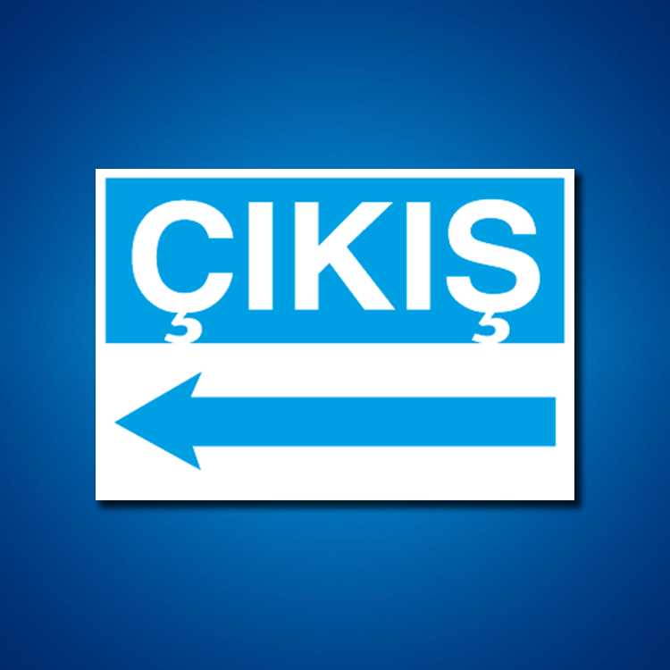 Şoför Araç Kantar Yaya İş Güvenliği Etiketleri