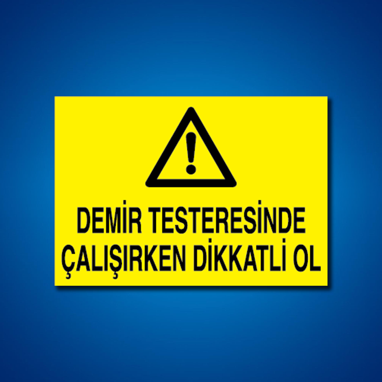 Pres-Giyotin-Makas İş Güvenliği Etiketleri