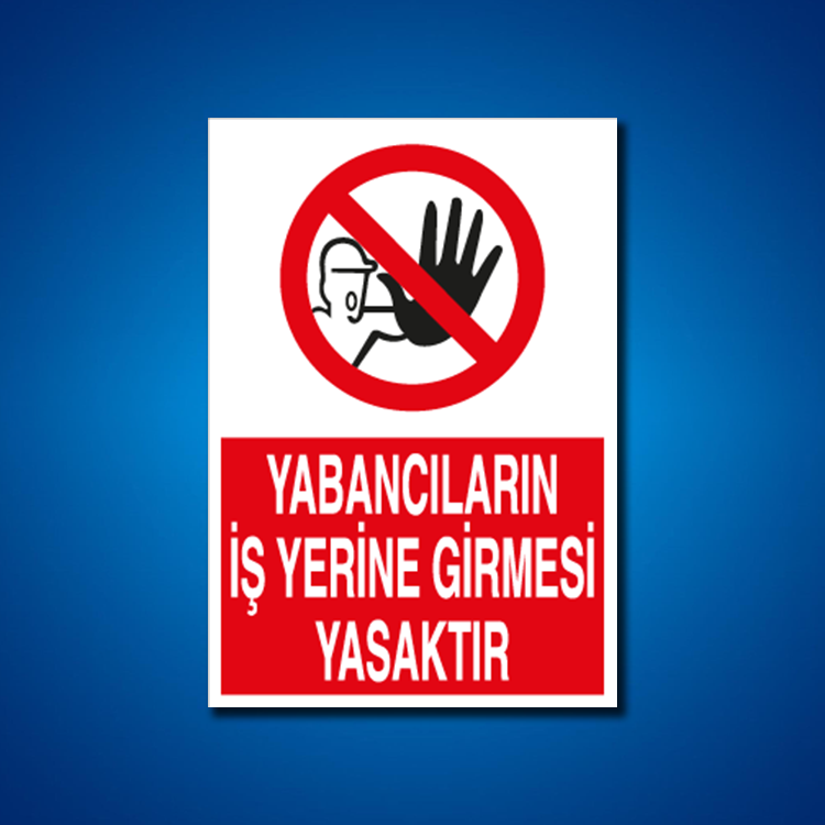Giriş-Çıkış İş Güvenliği Etiketleri