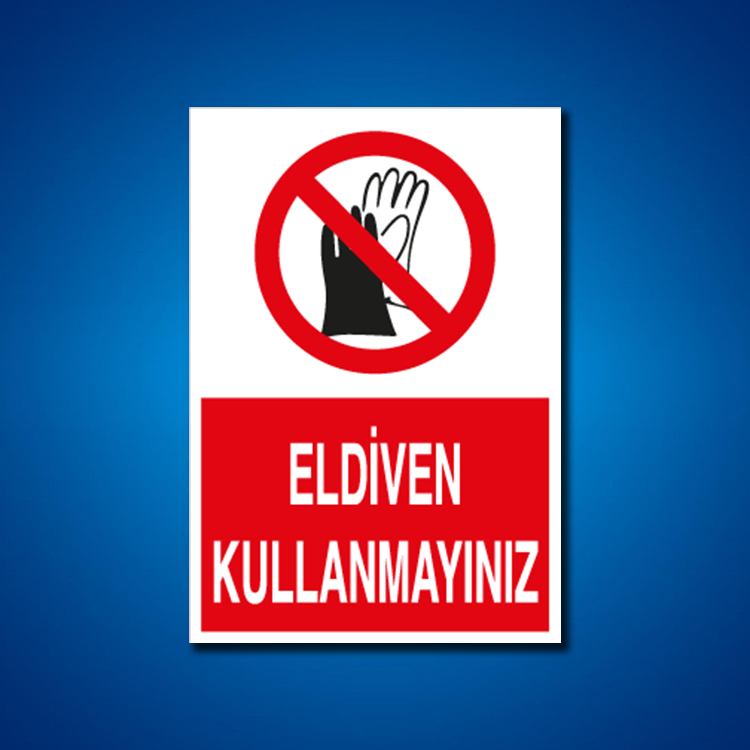 El Koruma İş Güvenliği Etiketleri