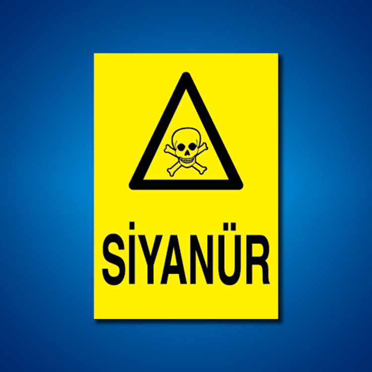 Tehlileli Madde-Ortam İş Güvenliği Etiketleri