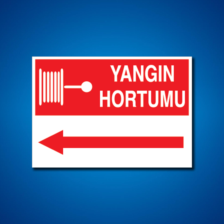 Yangınla Mücadele İş Güvenliği Etiketleri