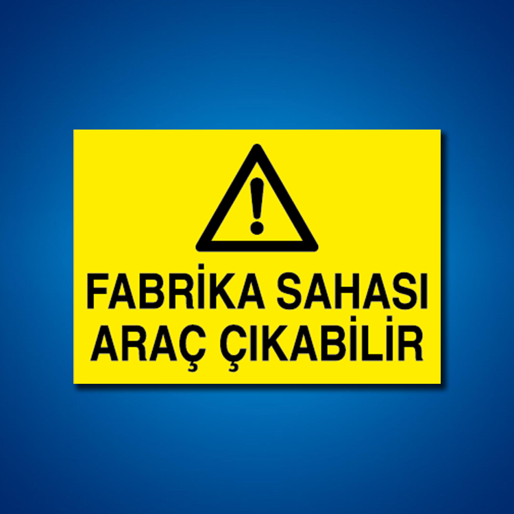 Şoför Araç Kantar Yaya İş Güvenliği Etiketleri