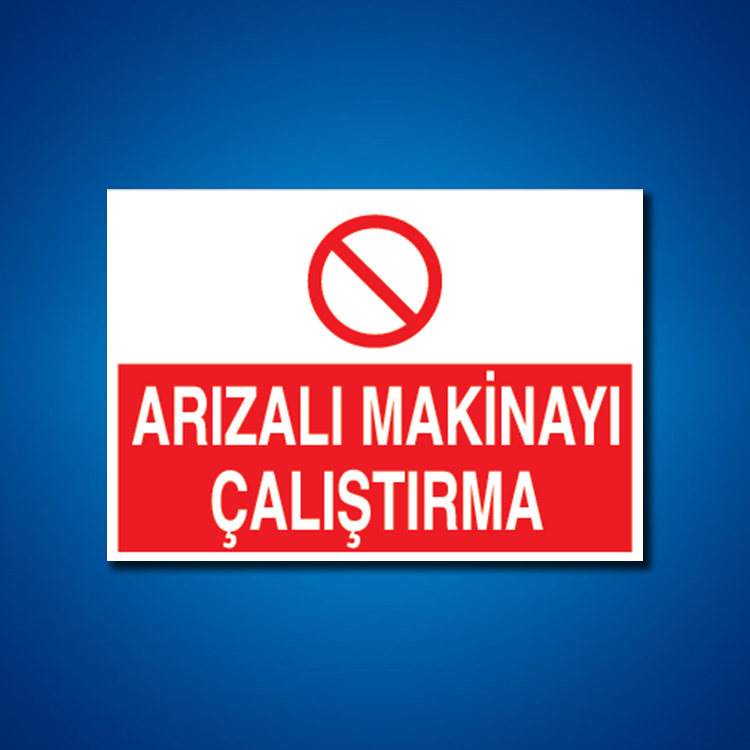 Bakım Arıza Ayar Ve Yağlama Etiketleri