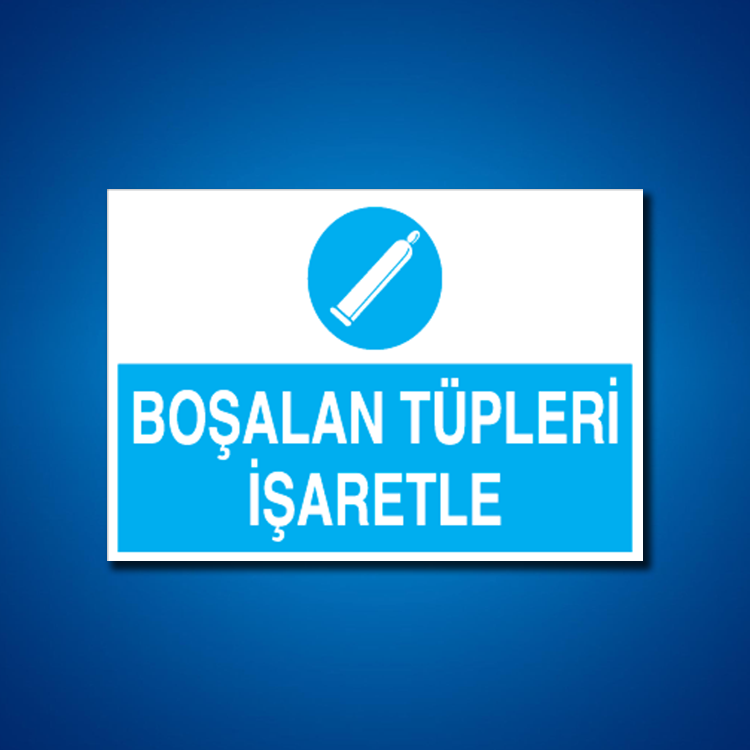 Tüpler İş Güvenliği Etiketi