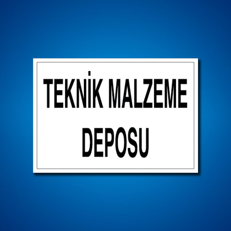 Kısımlar İş Güvenliği Etiketleri