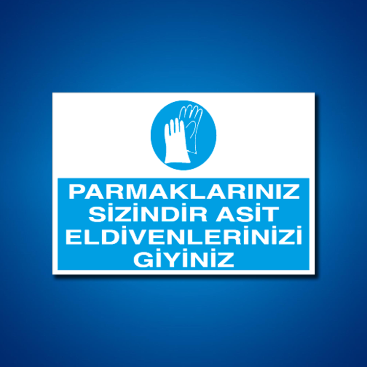 El Koruma İş Güvenliği Etiketleri