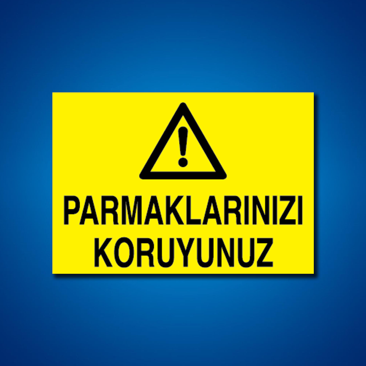 Makine İş Güvenliği Etiketleri