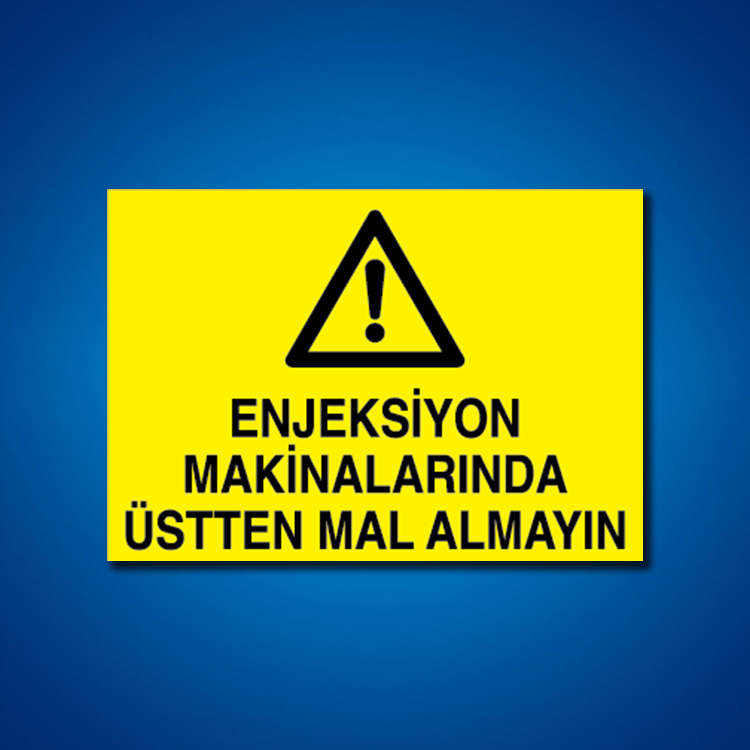 Diğer Makinalar İş Güvenliği Etiketleri