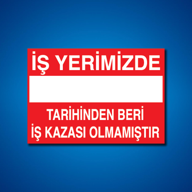 İş Kazası İş Güvenliği Etiketleri