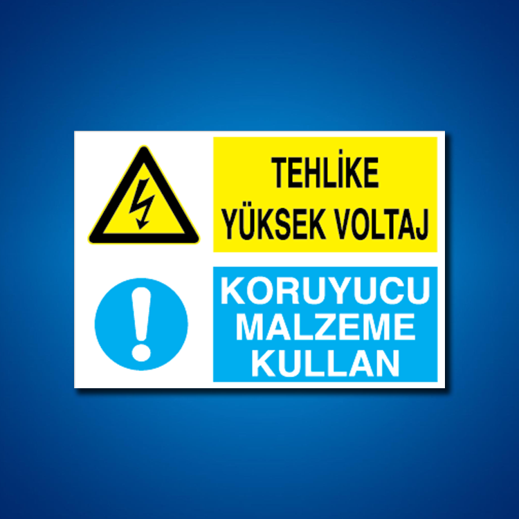 Pano İş Güvenliği Etiketleri