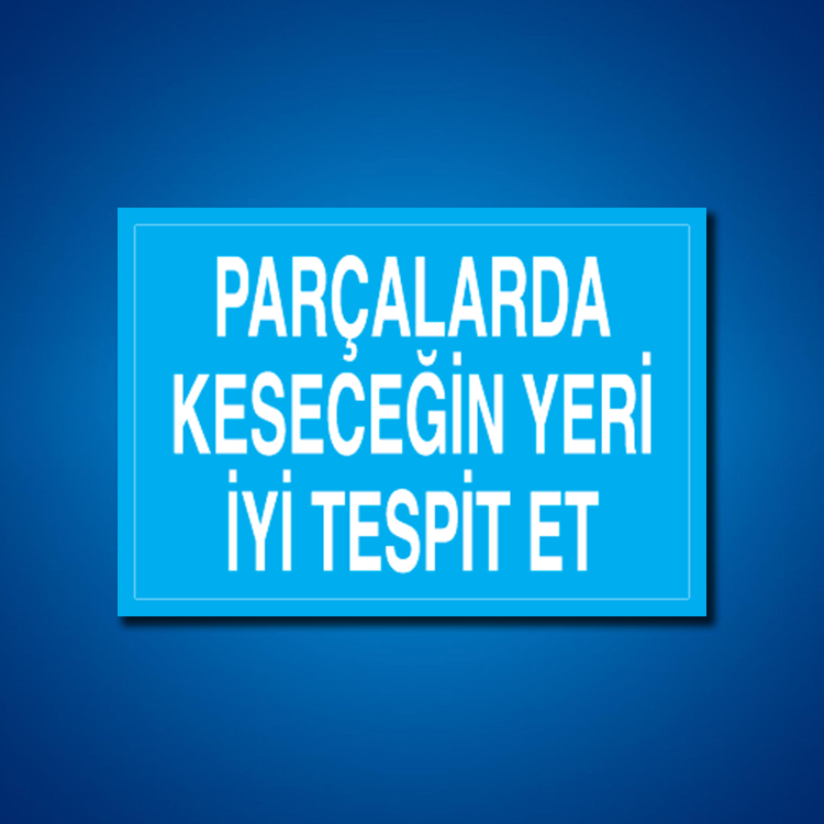 Ekipman İş Güvenliği Etiketleri