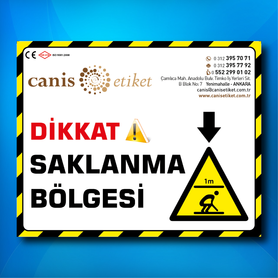 Asansör Risk Analizi Etiketi
