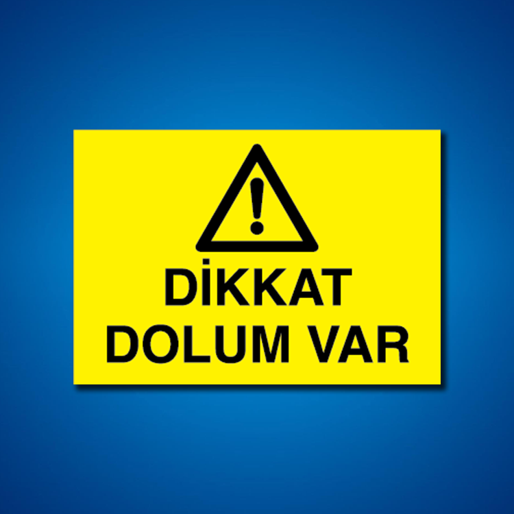 Doğal Gaz İş Güvenliği Etiketleri