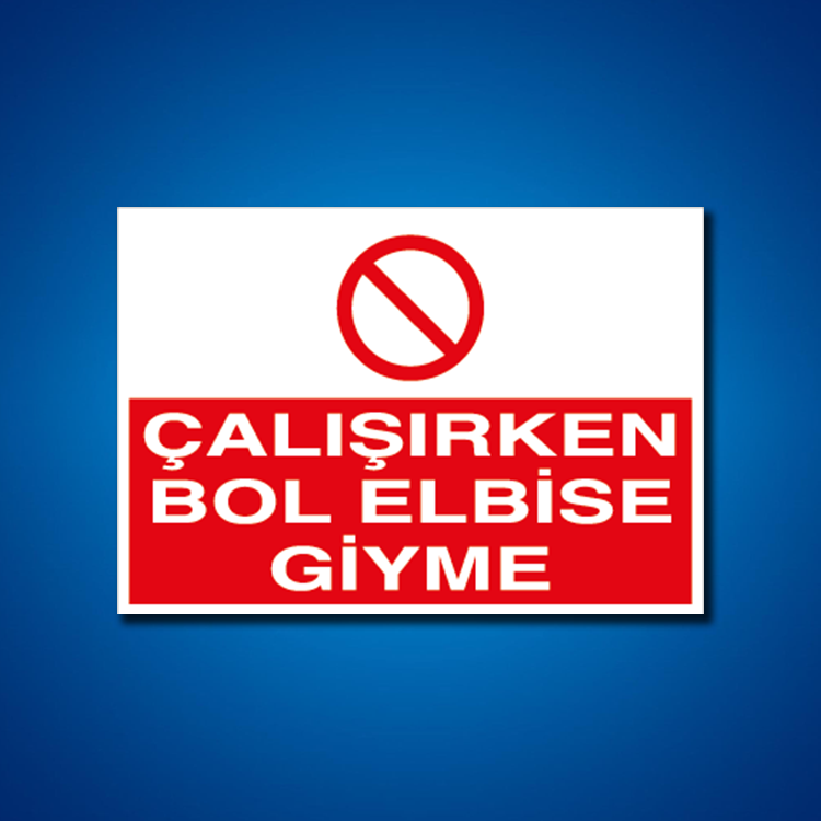 İş Elbisesi İş Güvenliği Etiketleri