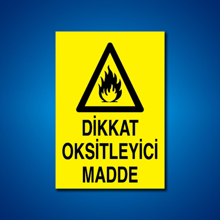 Tehlileli Madde-Ortam İş Güvenliği Etiketleri